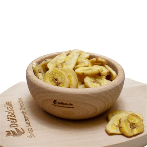 Chipsy Bananowe Banany Suszone Delibakalie Pl