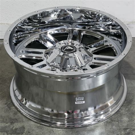 One X American Off Road A X X Chrome Wheels Rims