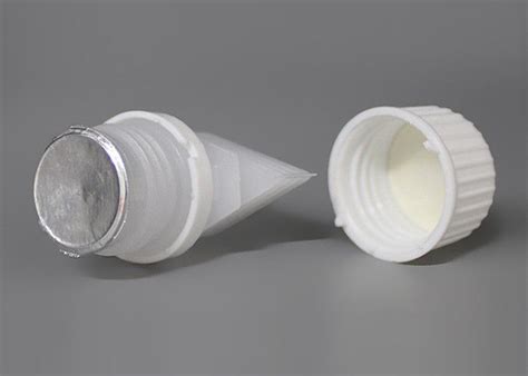 Leak Proof Pe Food Grade Plastic Pour Spout Caps With Seal Liner For