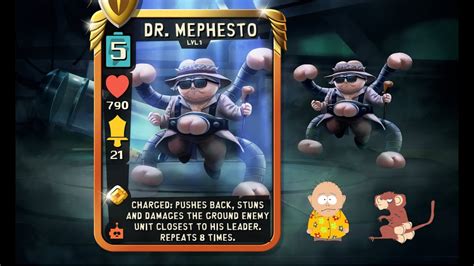 Dr Mephesto Legendary Sci Fi Card South Park Phone Destroyer YouTube