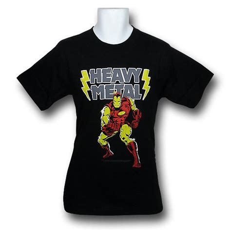 Iron Man Heavy Metal Men's T-Shirt