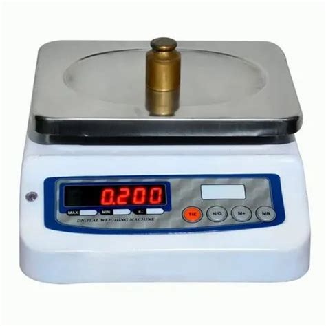 Bhaskar Stainless Steel Digital Weighing Machine 30 Kg At Rs 3500 In