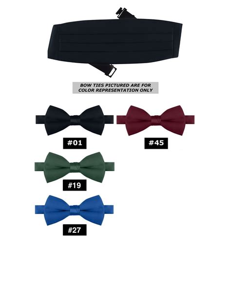 "CLASSIC SATIN" XL CUMMERBUND - ASSORTED COLORS-CMX