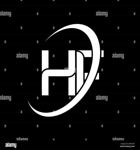 Hf Logo H F Design White Hf Letter Hf H F Letter Logo Design