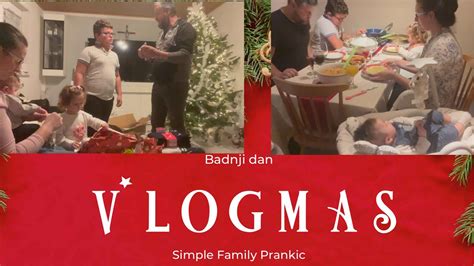 Vlogmas 24 2022 Badnji dan priprema Badnje večere otvaranje