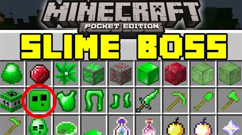 Minecraft Slime Mod New Slimes New Bosses Items And More