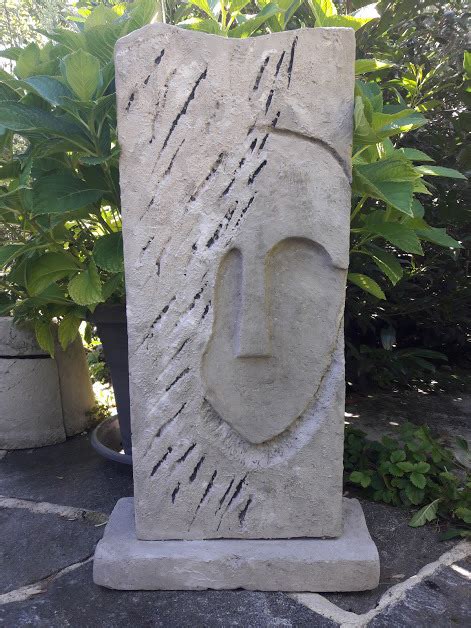 Bild Skulptur Zement Sand Grau Von Gudrun Jabari Kunstnet