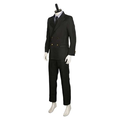 TV One Piece Sanji Black Suit Cosplay Halloween Carnival Costume