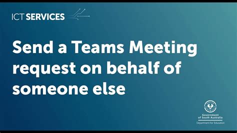 How To Send A Teams Meeting Invite On Behalf Of Someone Else