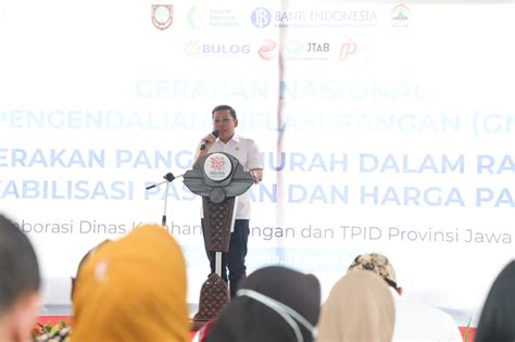 Jelang Lebaran Pemprov Dan Tpid Jateng Kolaborasi Gelar Gerakan Pangan