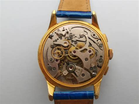 Montre Ancienne Chronographe Aceto Suisse Rare Landeron An