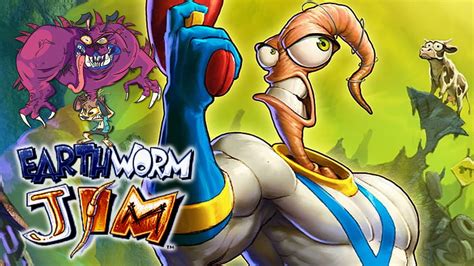 Uma Minhoca Poderes Intergal Cticos Algumas Fases Earthworm Jim Do