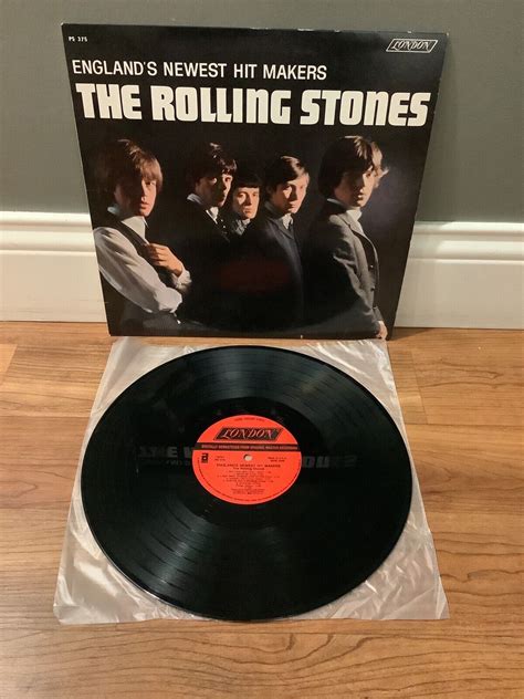 Vintage Rolling Stones Englands Newest Hit Makers Lp Vinyl London Ps