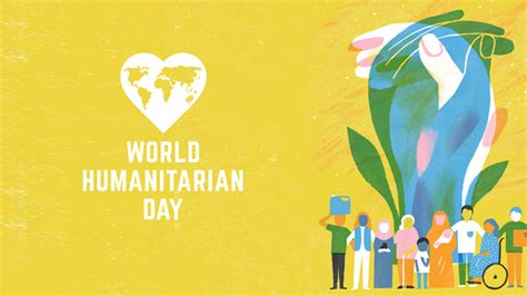 Download Colorful World Humanitarian Day Desktop Wallpaper