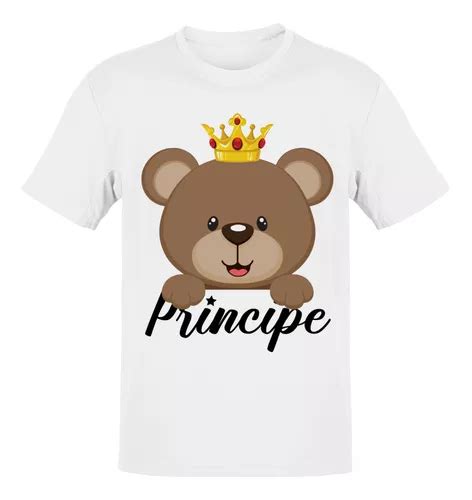 Camiseta Principe Urso Ursinhos Ted Coroa Rei Masculina Parcelamento