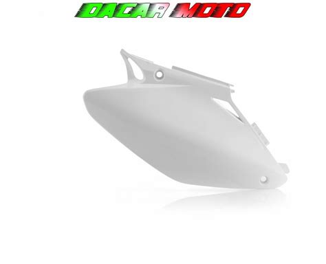 Número de Matrícula Lateral Blanco ACERBIS Honda Cr 125 R 2T 2002 2003