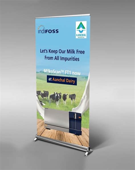 Roll Up Standee Printing Services At Rs 800 Piece Standees Printing