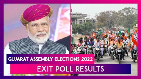 Exit Poll Results Of Gujarat Assembly Elections 2022 Bjp Set To Win For Seventh Consecutive