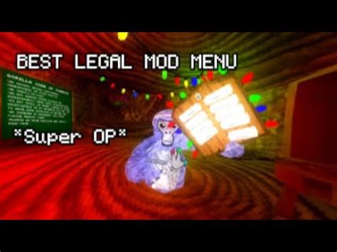 Gorilla Tag Mods Bark Mod Menu Youtube