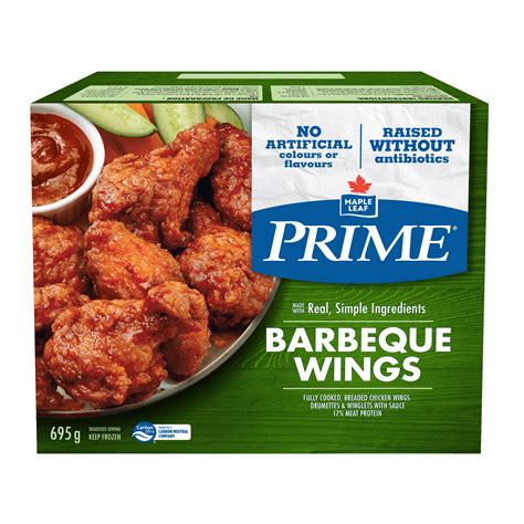 Maple Leaf Prime Barbecue Chicken Wings Maple Leaf