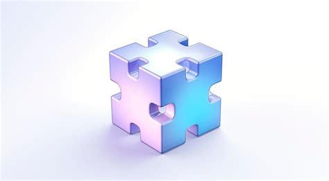 Premium AI Image | 3d puzzle cube