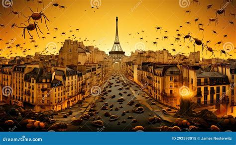 Bed Bugs Infesting Paris France Stock Image Image Of Landmark City