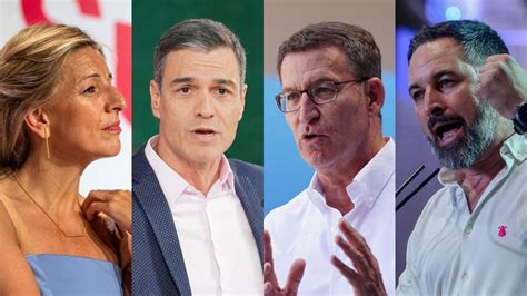 23 J Estos Son Los Candidatos De Las Elecciones Generales 2023