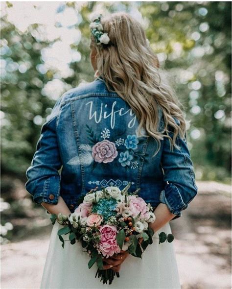 Veste En Jean Mariage Personnalis E Le Top Des Tendances