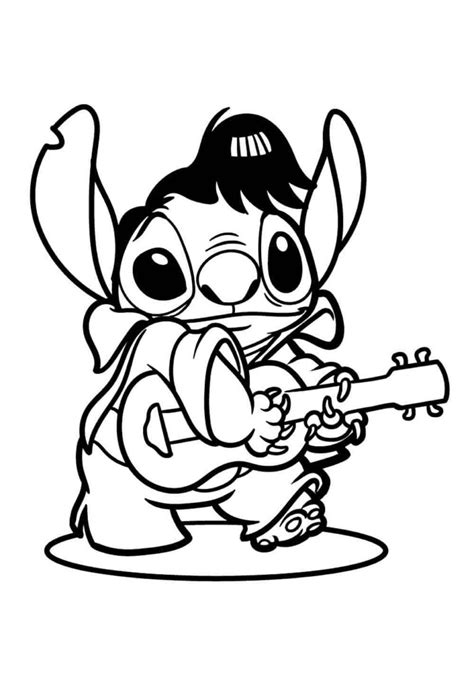 Desenhos Do Stitch Para Colorir Bora Colorir