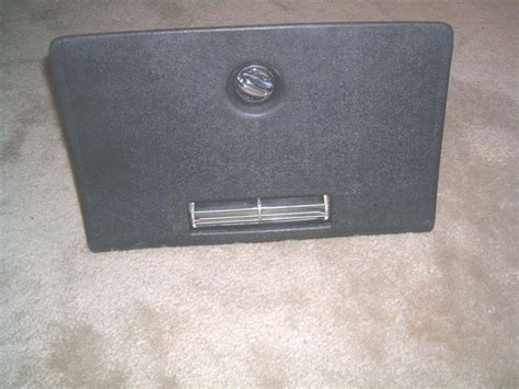 Find Trans Am Firebird Glove Box Door With A C Black In Saint