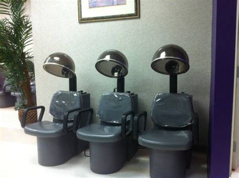 2 Belvedere Salon Hair Dryer Chairs With Brand New Hooded Hair Dryers Pickup Only For Sale