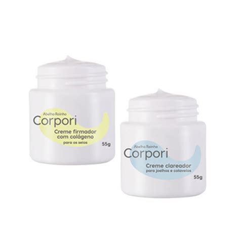 Combo Corpori Creme Clareador De Joelhos E Cotovelhos E Creme Firmador