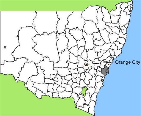 Fileaustralia Map Nsw Lga Orangepng