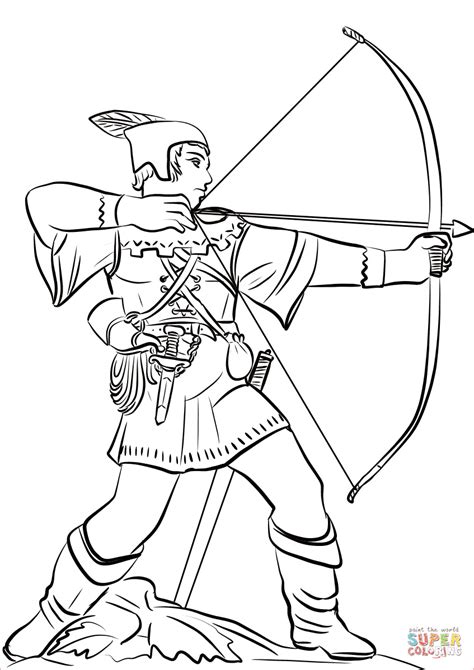 14 Aimable Robin Des Bois Coloriage Pics COLORIAGE