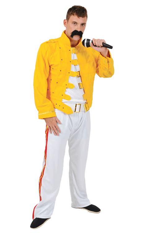 Mens Deluxe Freddie Mercury Costume | Joke.co.uk