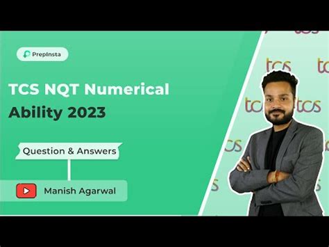 Tcs Nqt Numerical Ability Questions Actual Previous Year