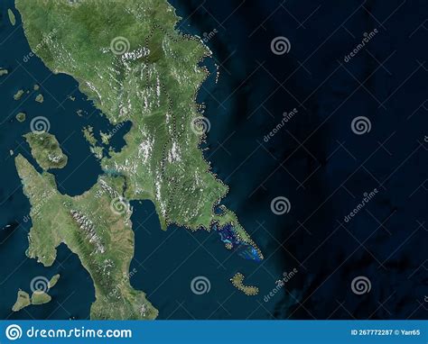 Eastern Samar Philippines High Res Satellite No Legend Stock