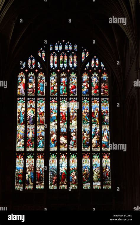 Gloucester cathedral stained glass hi-res stock photography and images ...