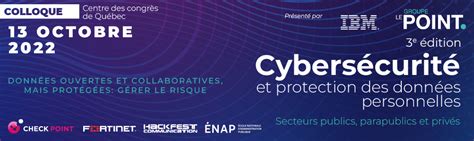 Colloque Cybersécurité et protection des données personnelles 2022