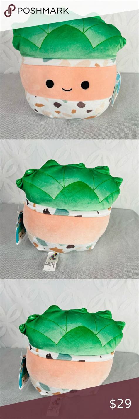 015 2021 Kellytoy Squishmallow 8 Afiyah The Succulent Plush Nwt