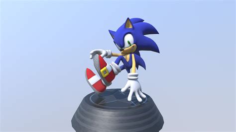 Sonic Generations - Modern Sonic Statue - Download Free 3D model by ...