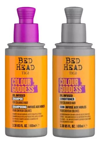 Kit Viaje Tigi Colour Goddess Shampoo Acondicionador 100ml Cuotas