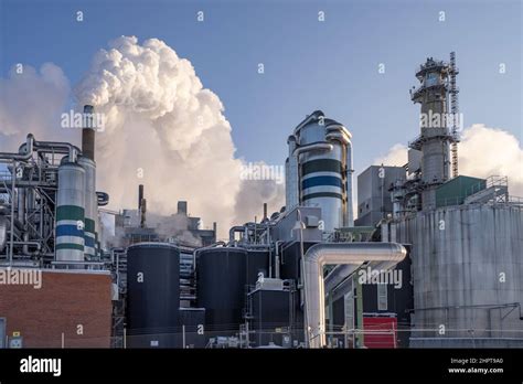 Pulp And Paper Industry Smurfit Kappa In Pitea Sweden Stock Photo Alamy