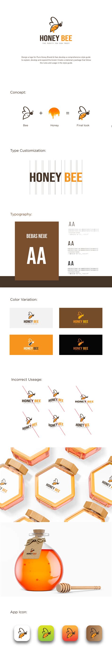 Beehive Logo Design Brand Style Guides by Ruku Moni on Dribbble