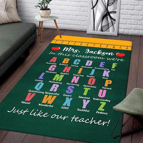 Abc Rug Alphabet Rug Alphabet Rugs For Students Playroom