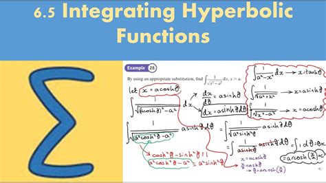 Integrating Hyperbolic Functions Core Chapter Hyperbolic