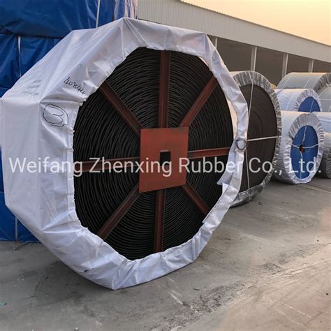 Acid And Alkali Resistant Conveyor Belt For Salt Plant Chemical