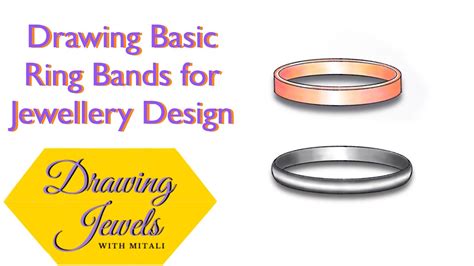 How To Draw A Ring Very Easily Drawing Rings Step By Step Basic