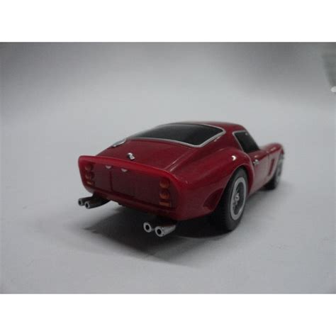 Miniatura Ferrari 250 GTO Vermelha Coleção Posto Shell Plástico