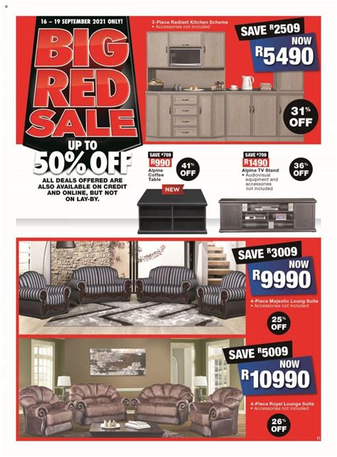 OK Furniture Specials Big Red Sale OK Furniture Catalogue RSA